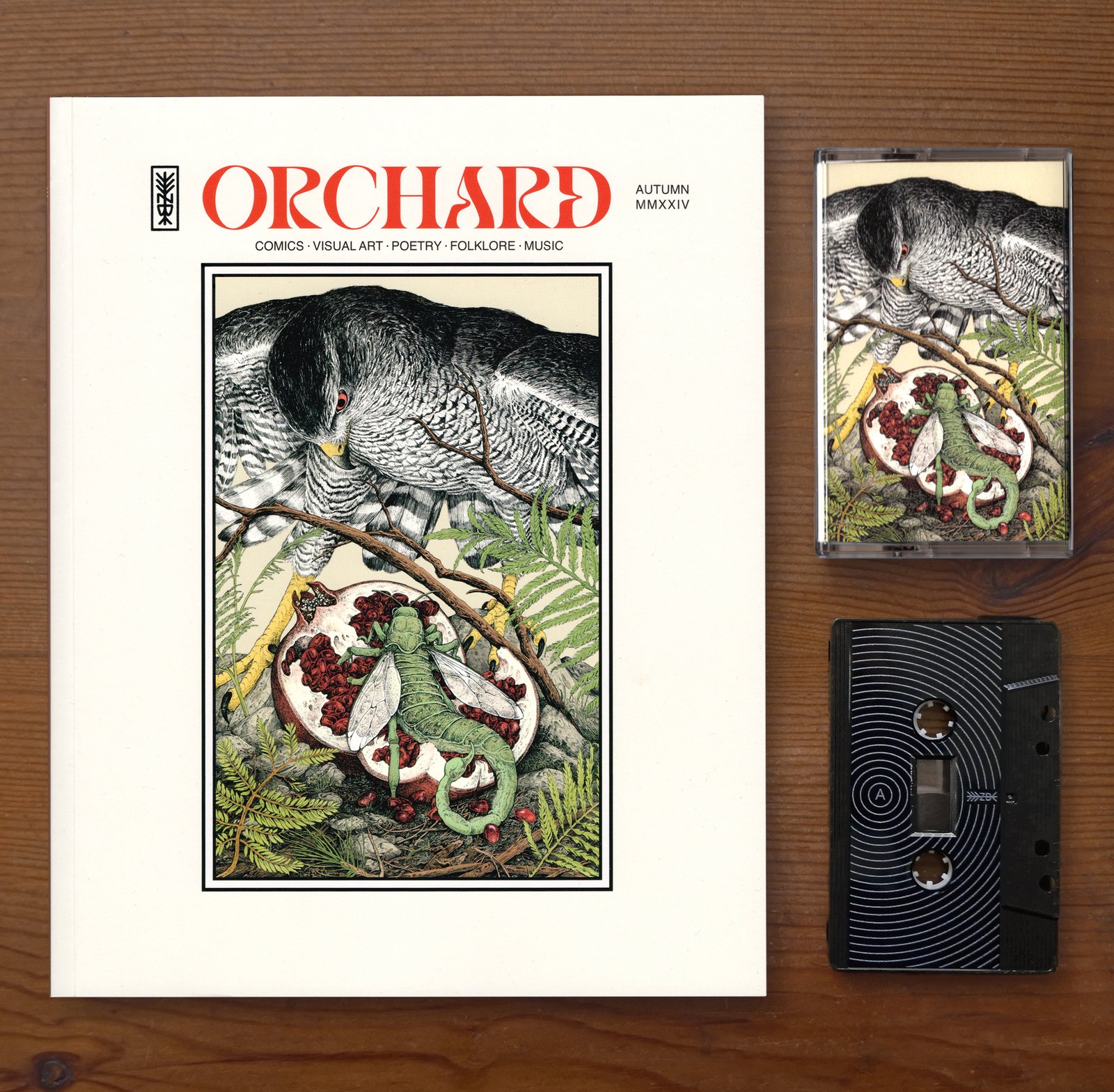アート・デザイン・音楽 ICEBEAR Petite Meller zine ORCHARD #2 - Zine + Tape | Ze Burnay
